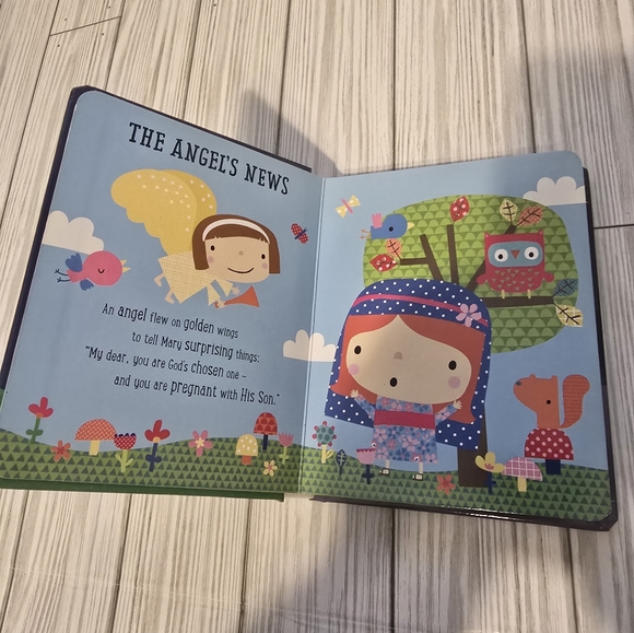 🧸 The Story Of Christmas Book Make Believe Ideas Hard Pages - Picture 3 of 7